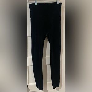 Spanx velvet leggings